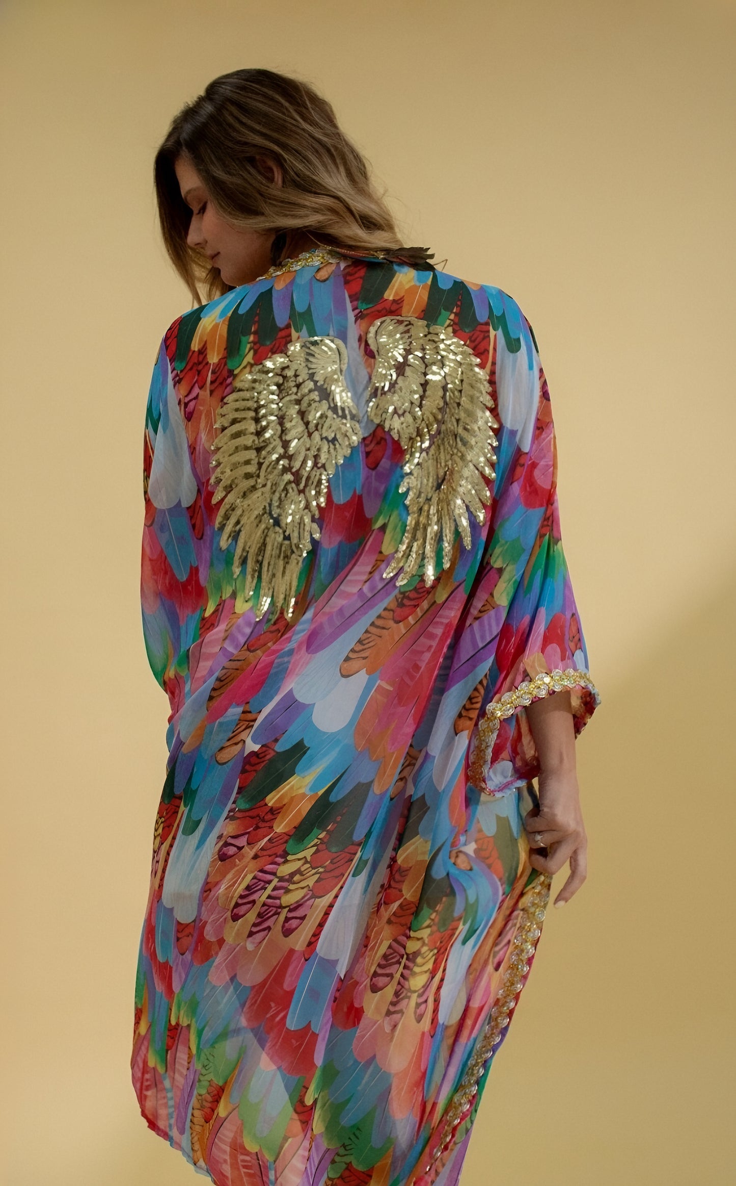 Golden Winged Kimono