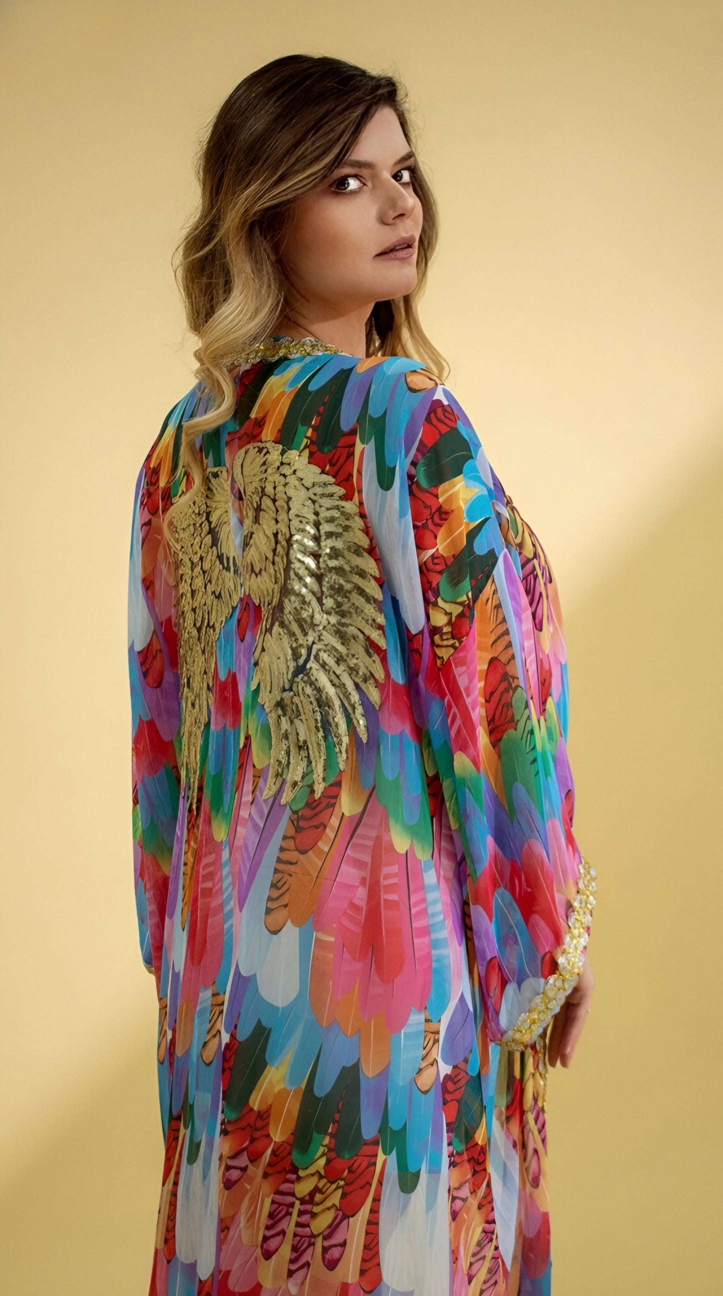 Golden Winged Kimono