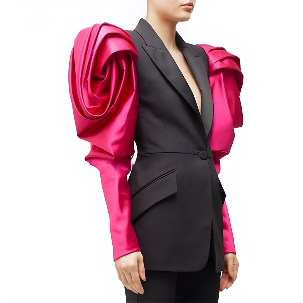 Puff Sleeve Blazer