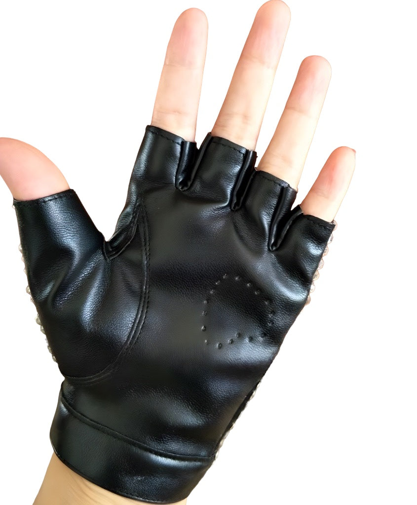 Rhinestone Gloves