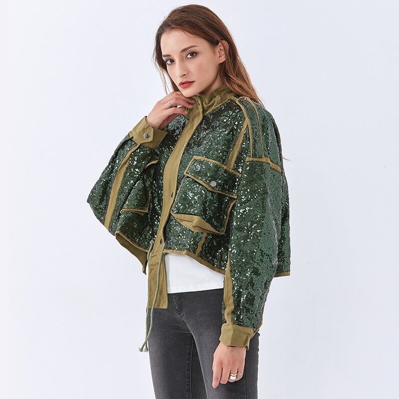 Short Sequined Jacket