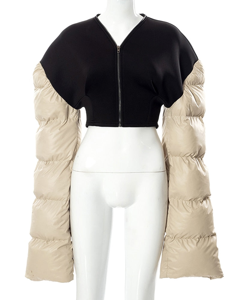 Puffer Cropped Jacket