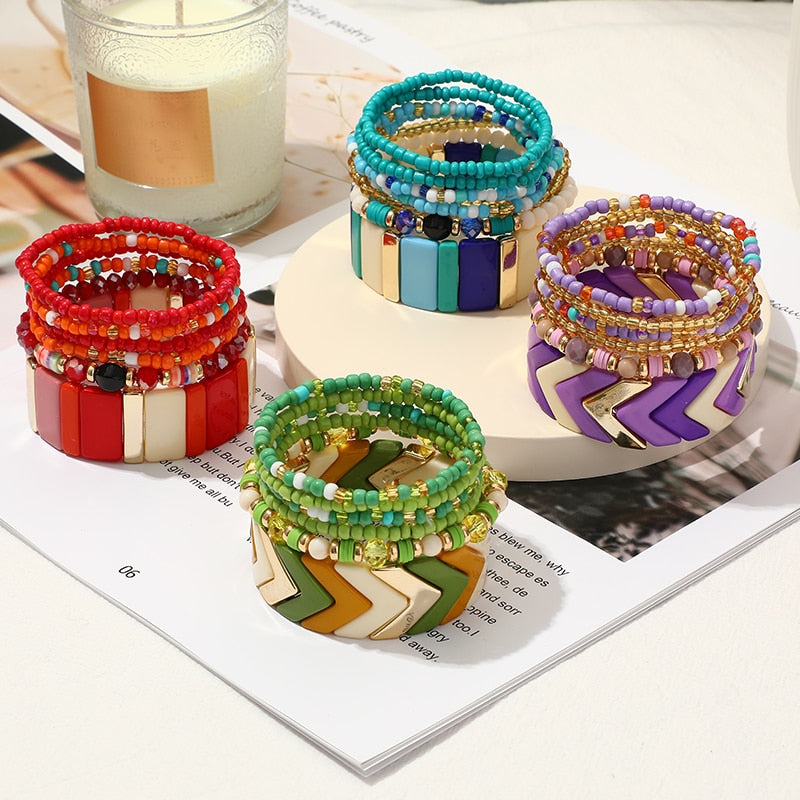 Multi-Layer Beads Bracelets