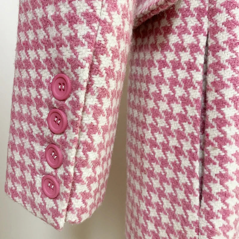 Houndstooth Coat