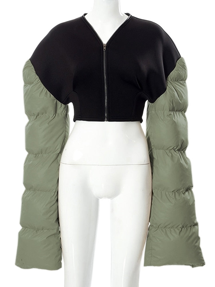 Puffer Cropped Jacket