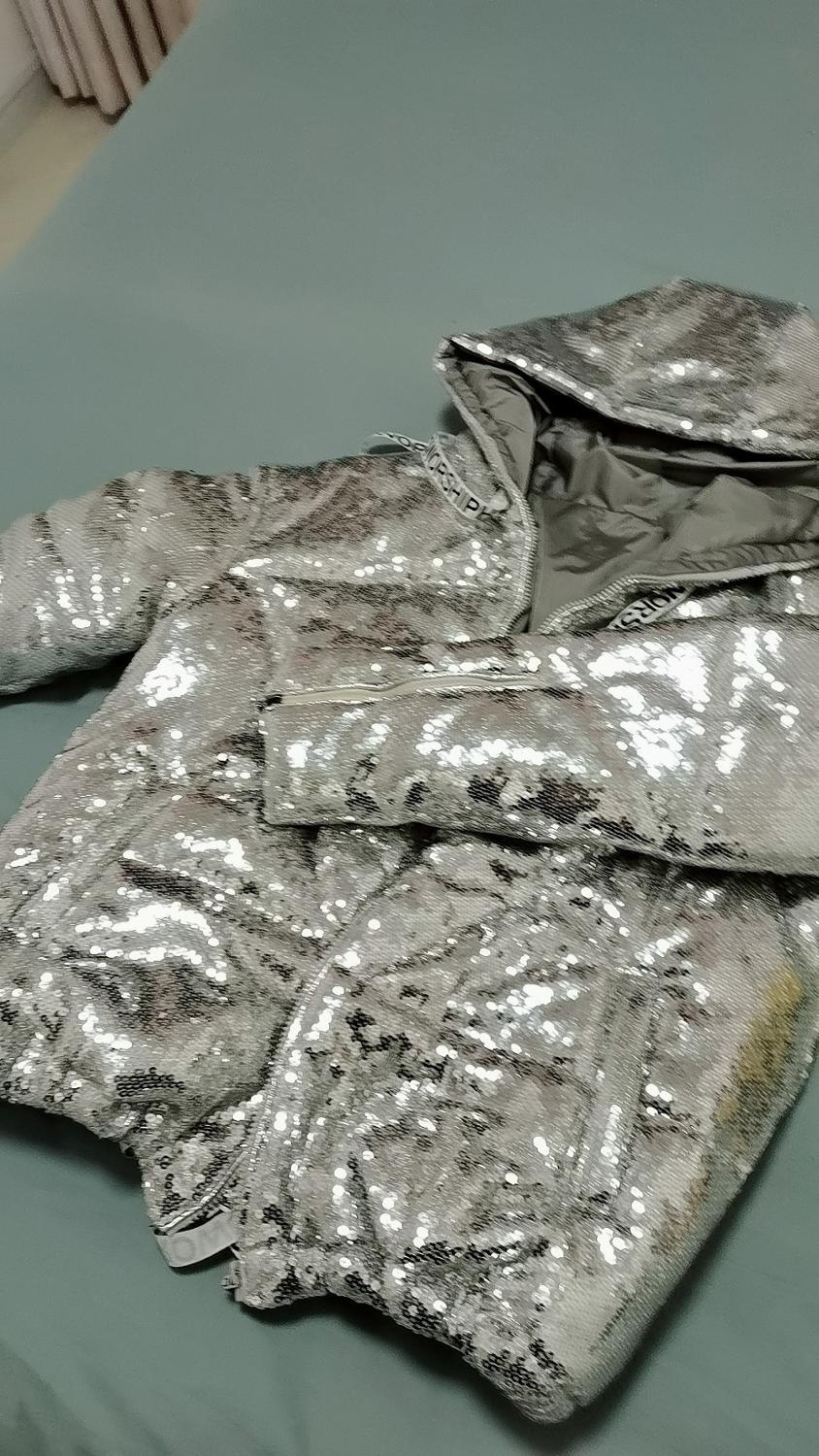 Glitter Hooded Jacket