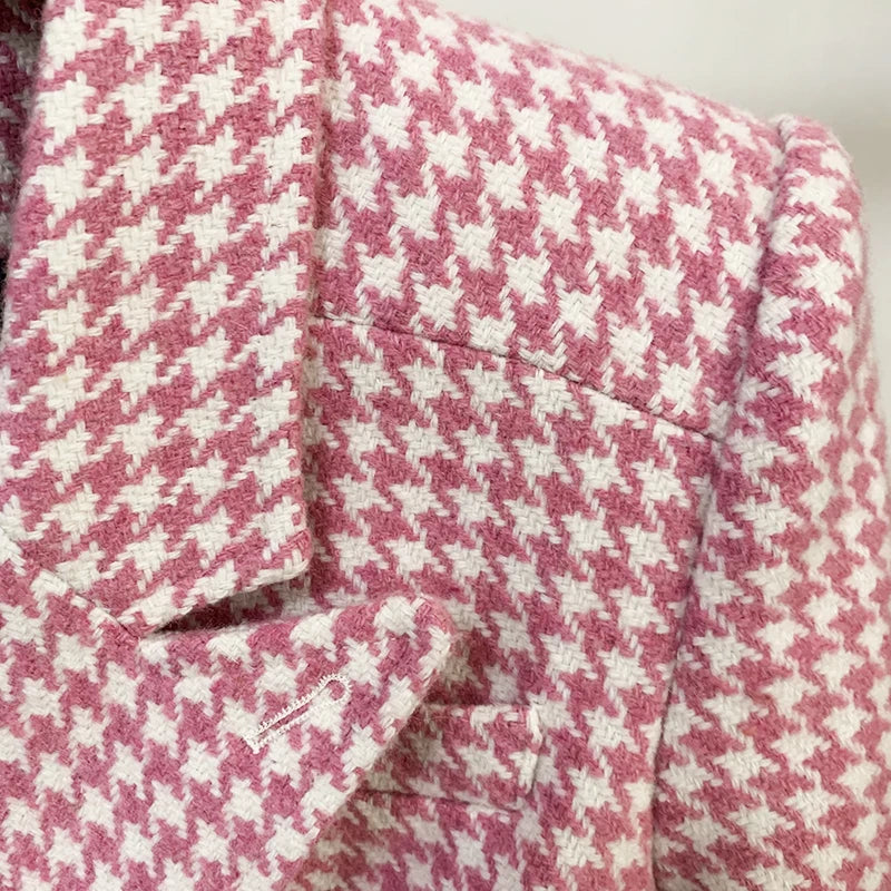 Houndstooth Coat