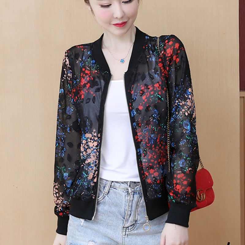 Chiffon Jacket