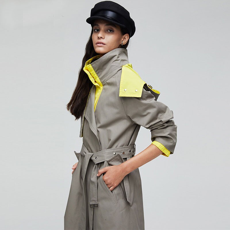 Cotton Trench Coat