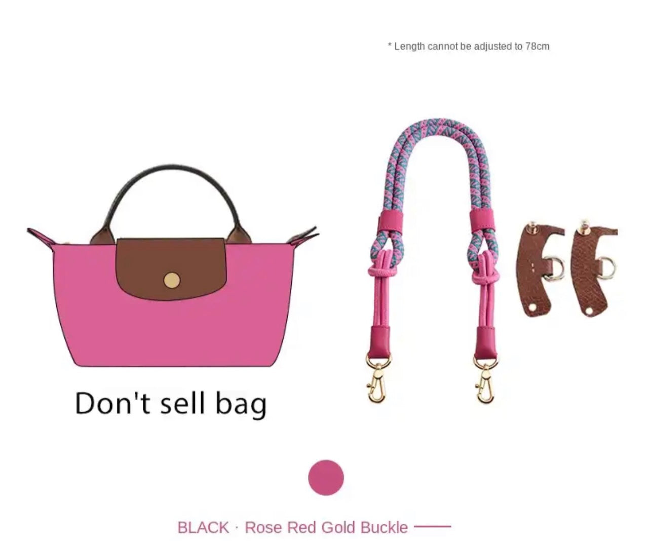 Longchamp XS Bag Strap