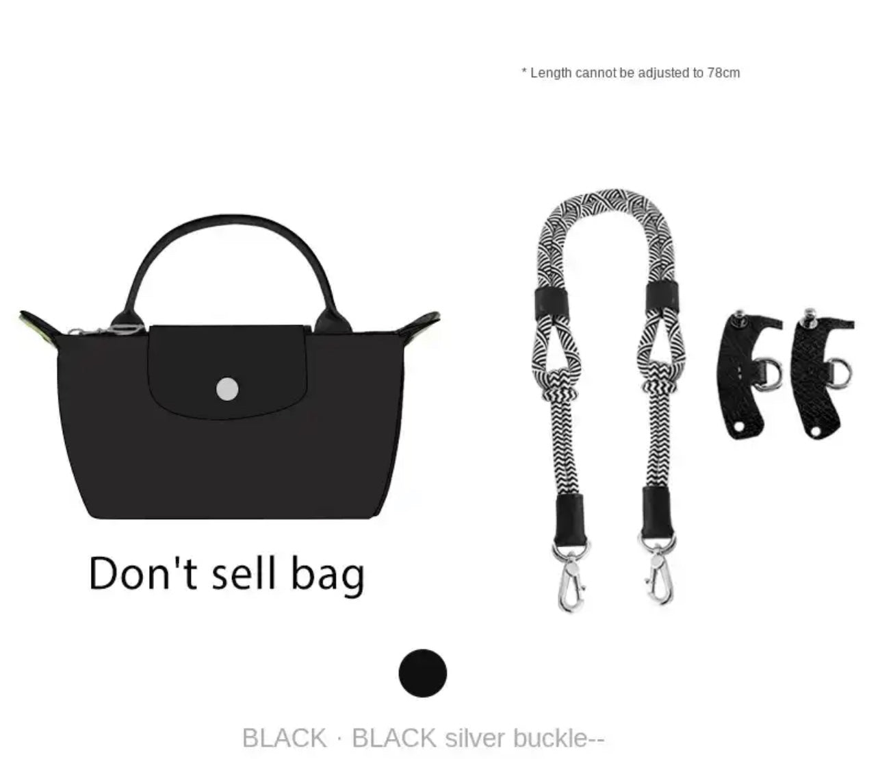 Longchamp XS Bag Strap