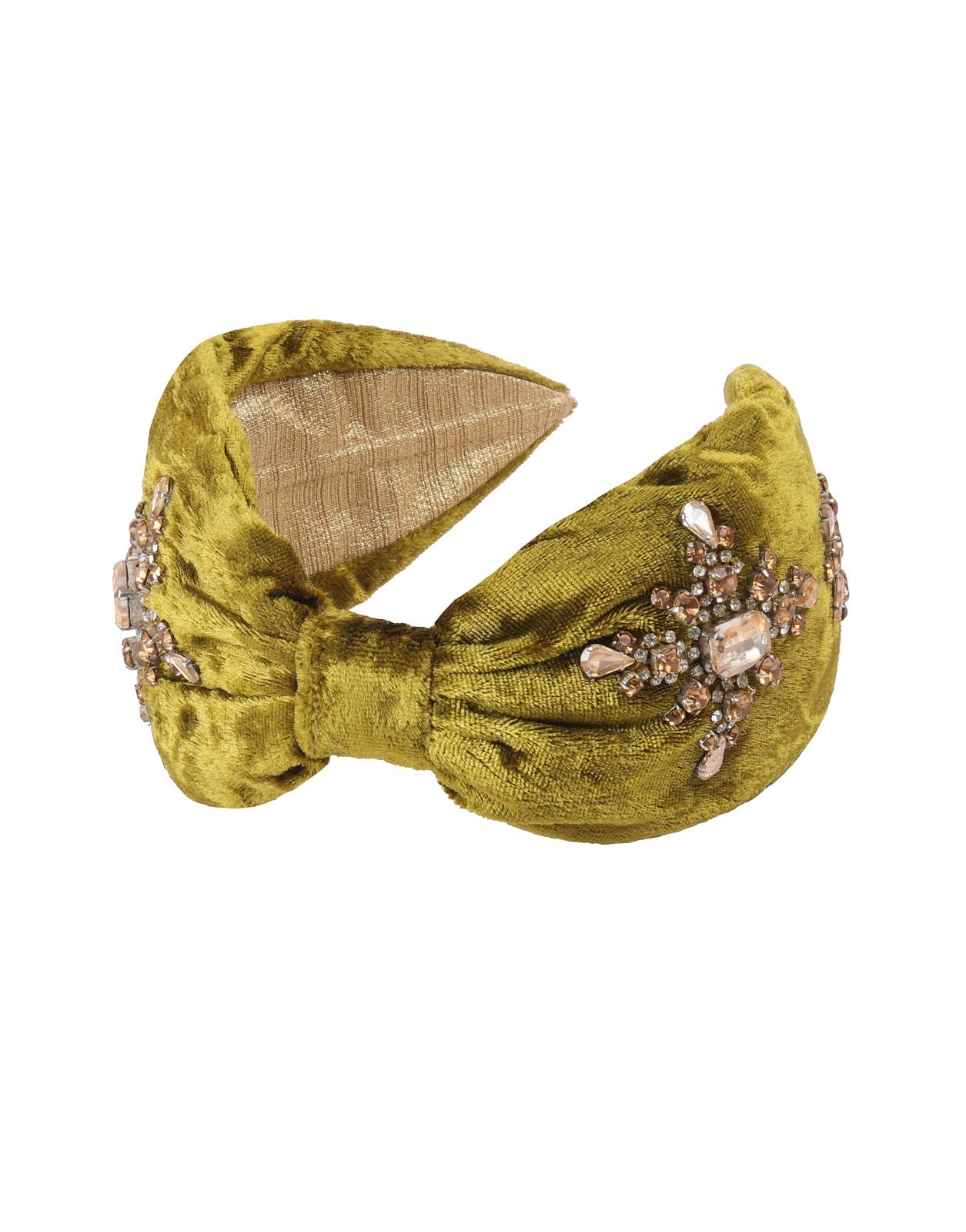 NAMJOSH Crystal Cluster Headband