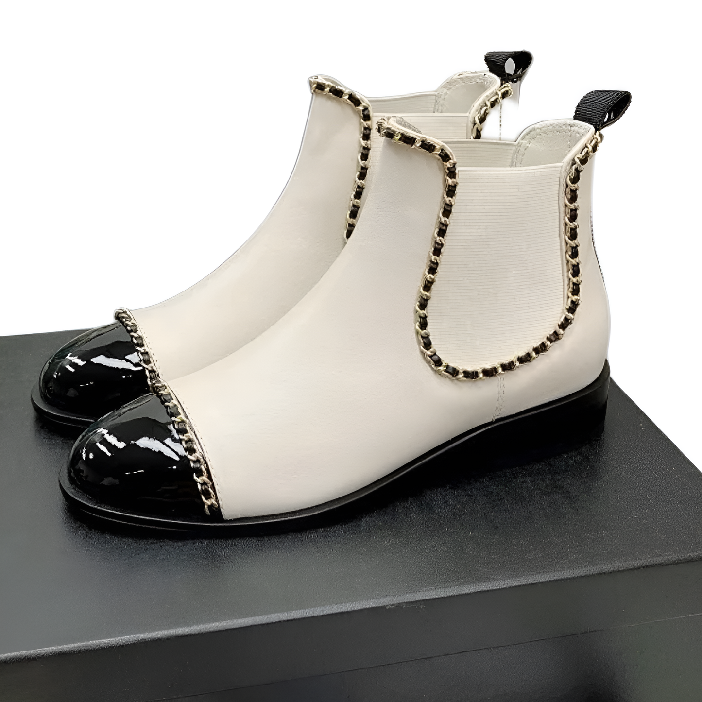 Classic Chain Ankle Boots
