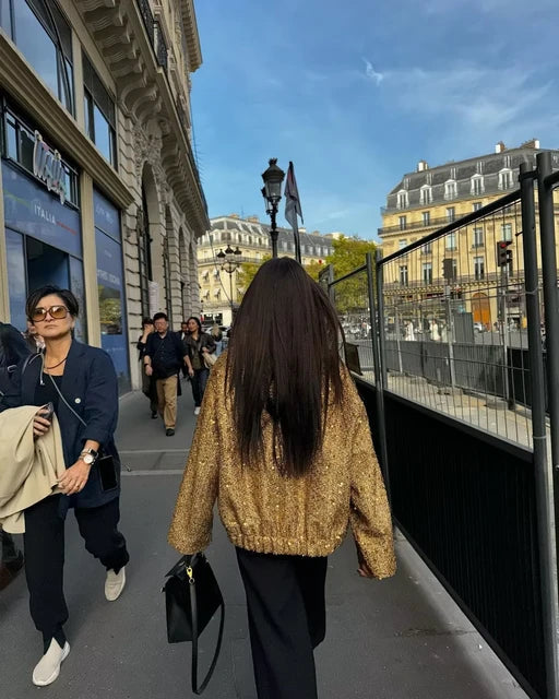 Gold Sequin Jacket