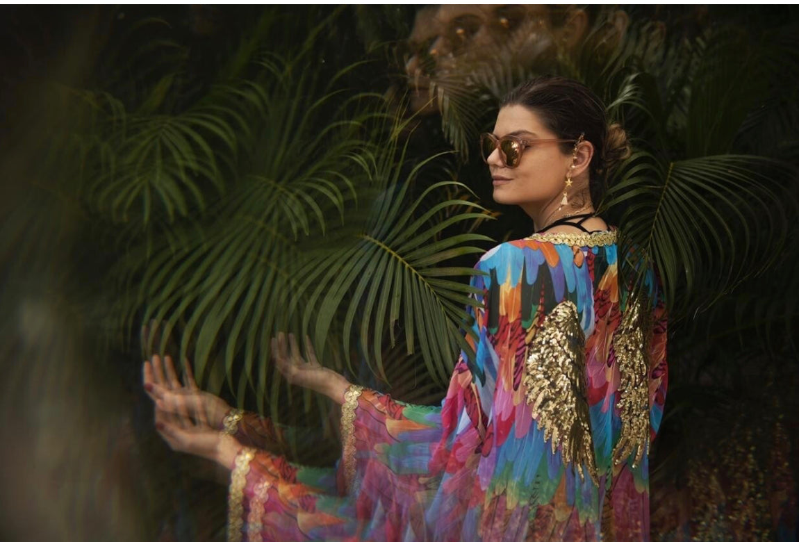 Golden Winged Kimono