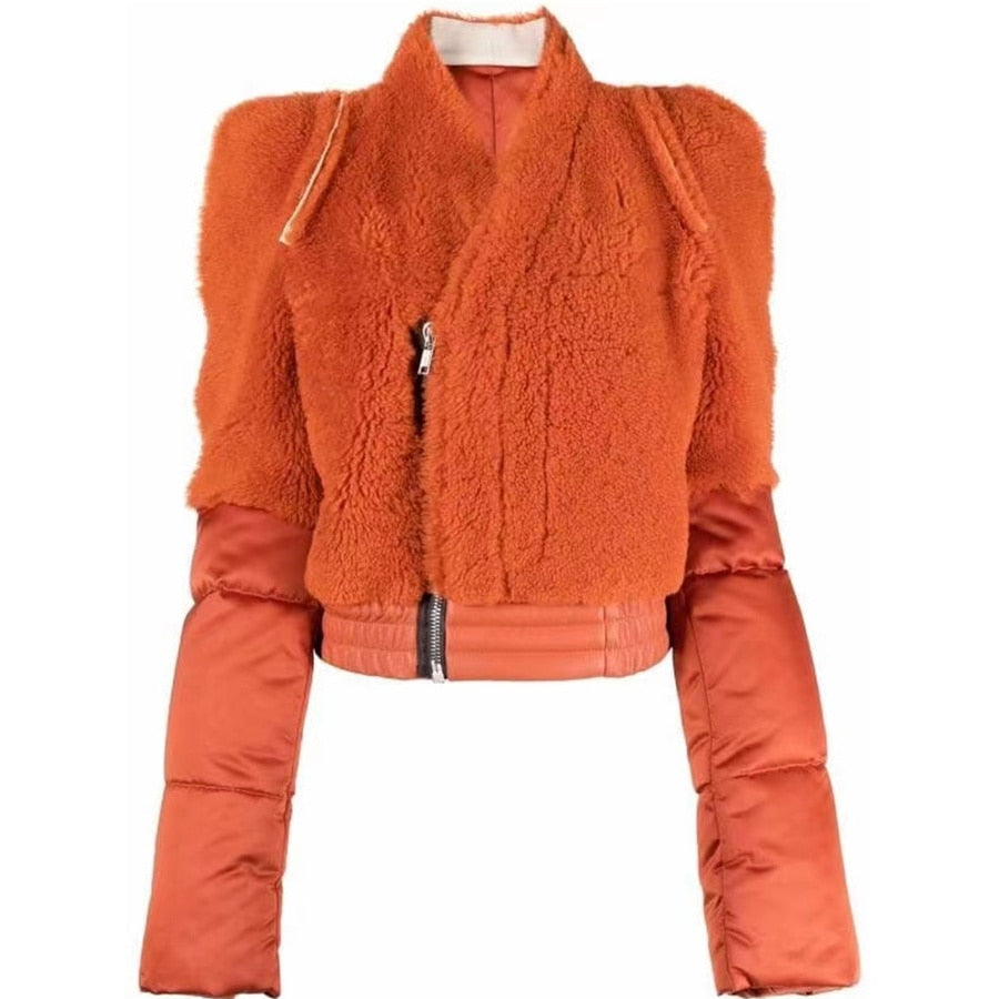 Cotton-Padded Short Jacket