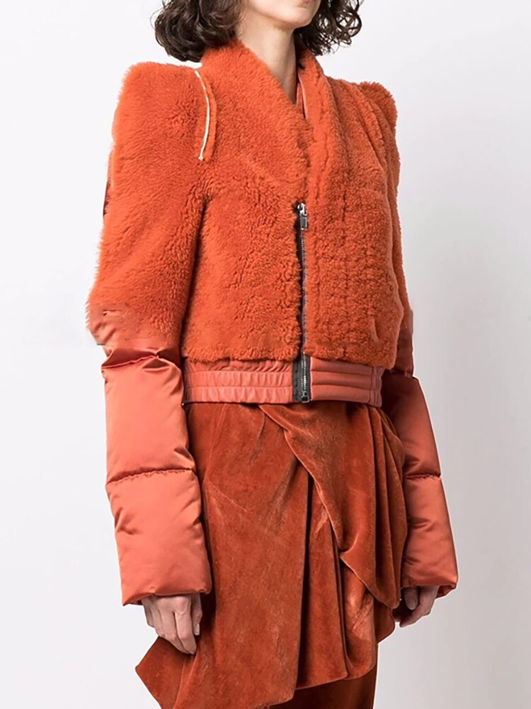 Cotton-Padded Short Jacket
