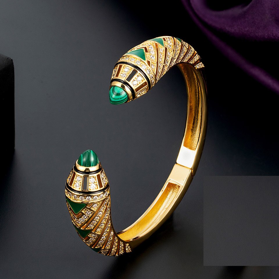 Gold Cuff Bangle