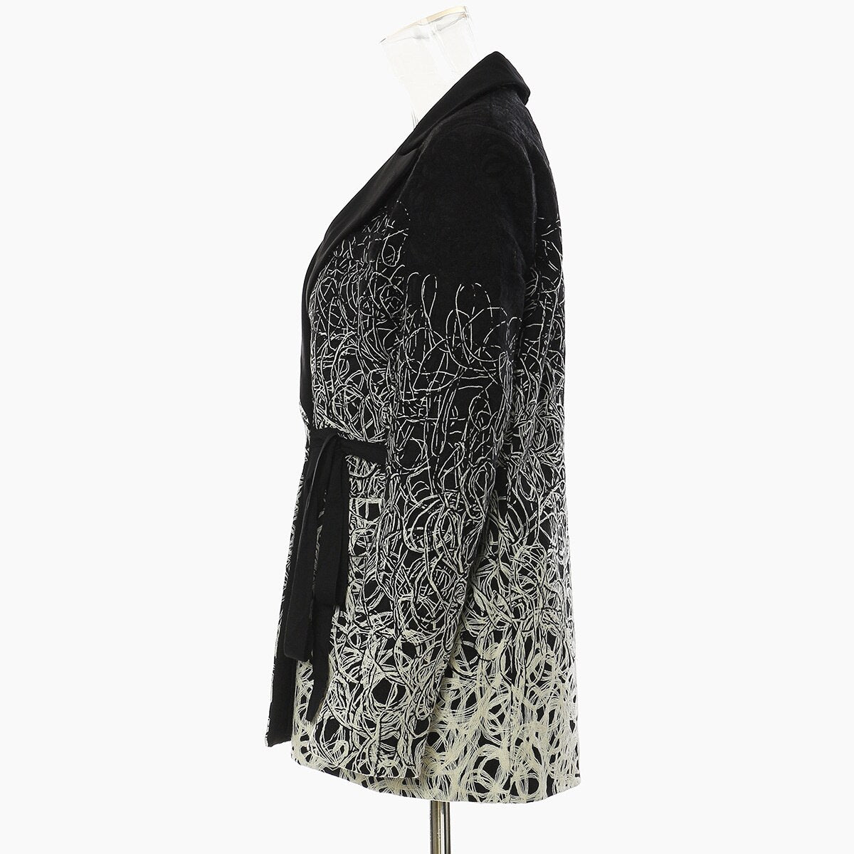 Notched Collar Blazer