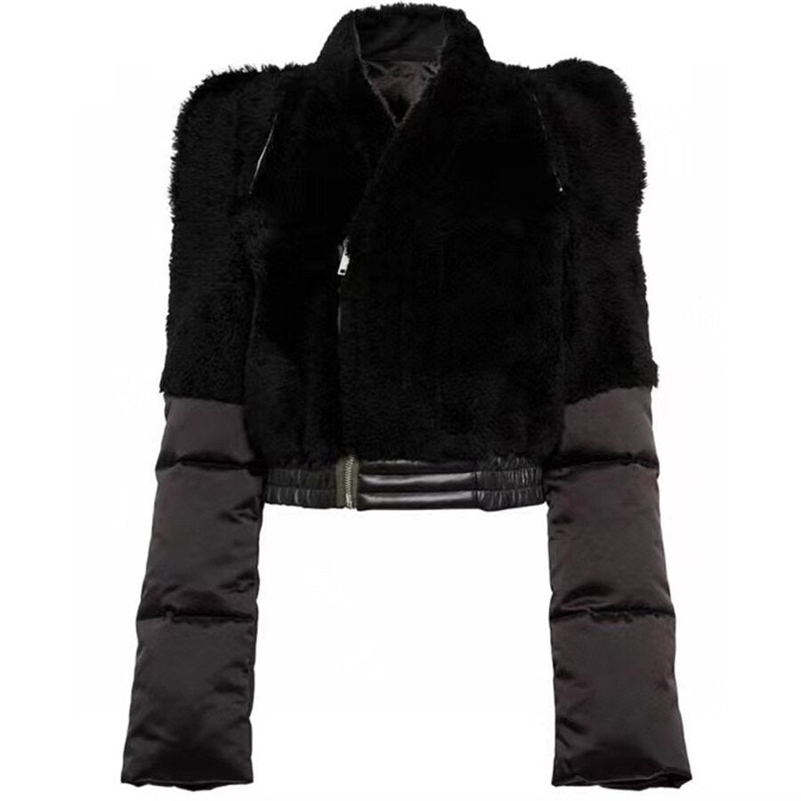 Cotton-Padded Short Jacket