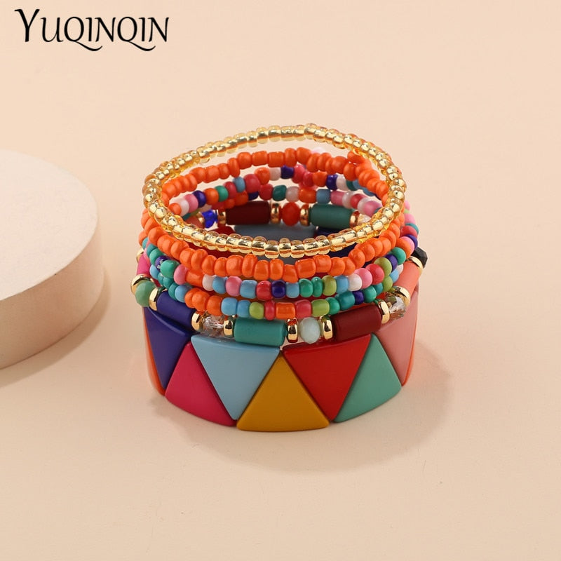 Multi-Layer Beads Bracelets