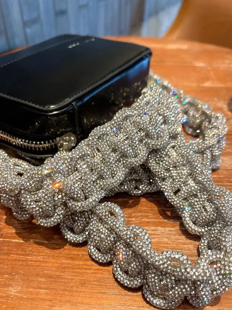 Rhinestone Bling Strap