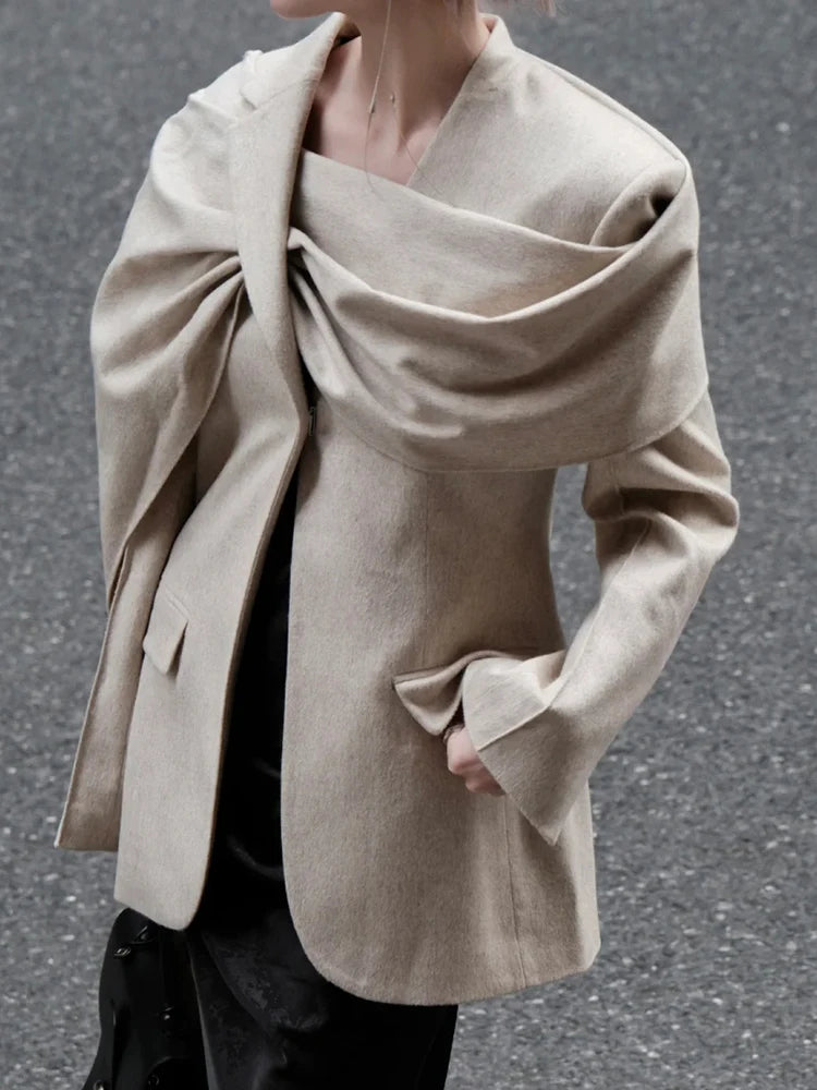 Scarf Blazer