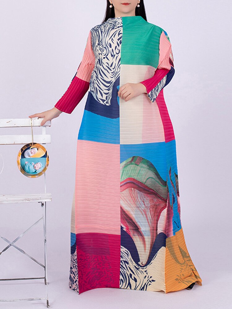 Maxi Pleated Dress