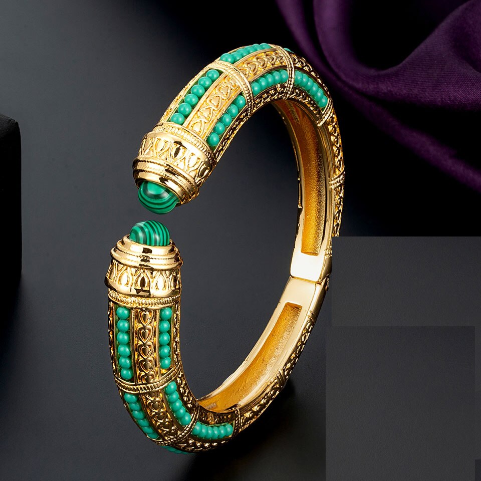 Gold Cuff Bangle