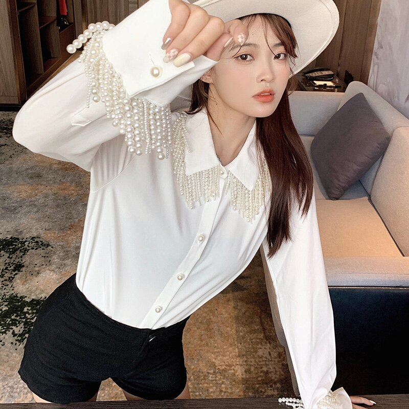 Pearl Tassel Shirt