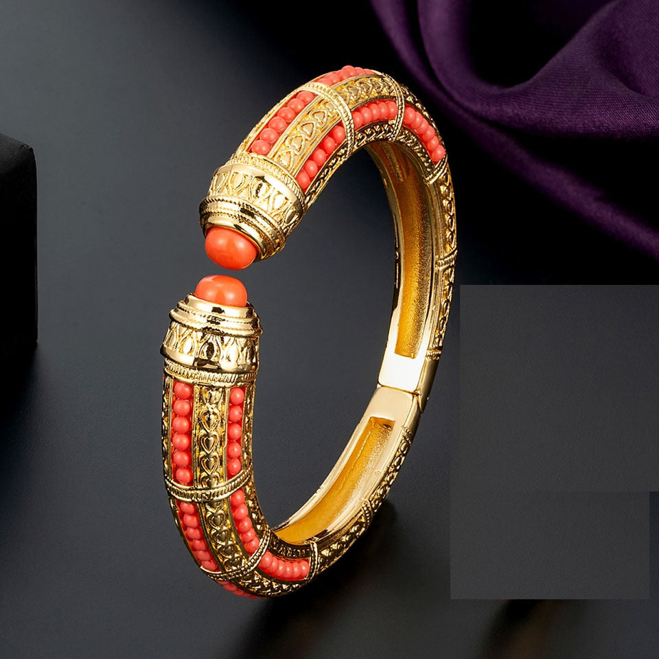 Gold Cuff Bangle