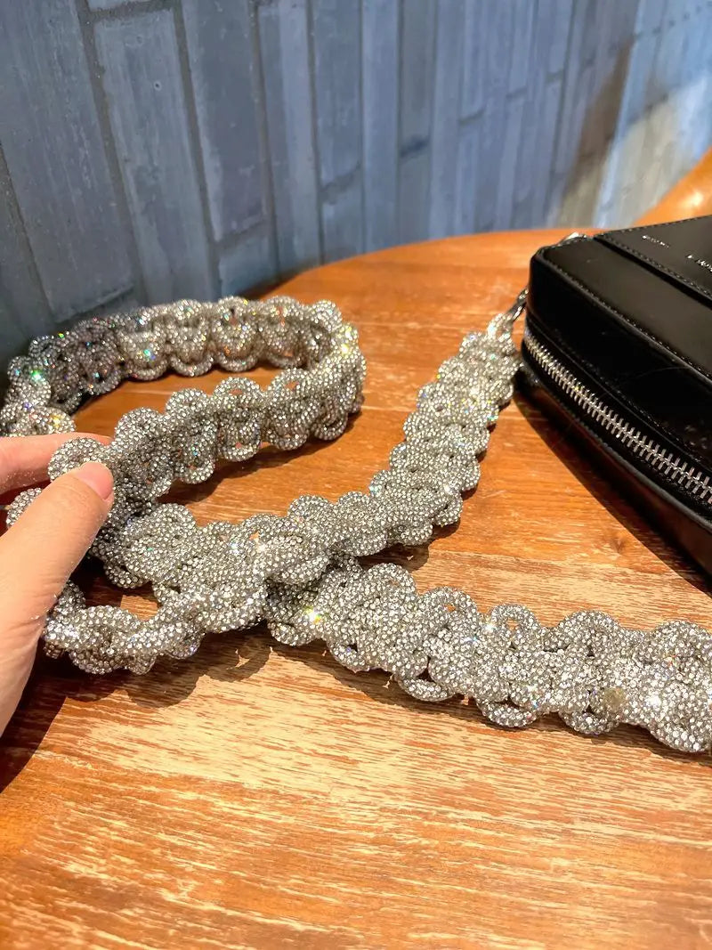 Rhinestone Bling Strap