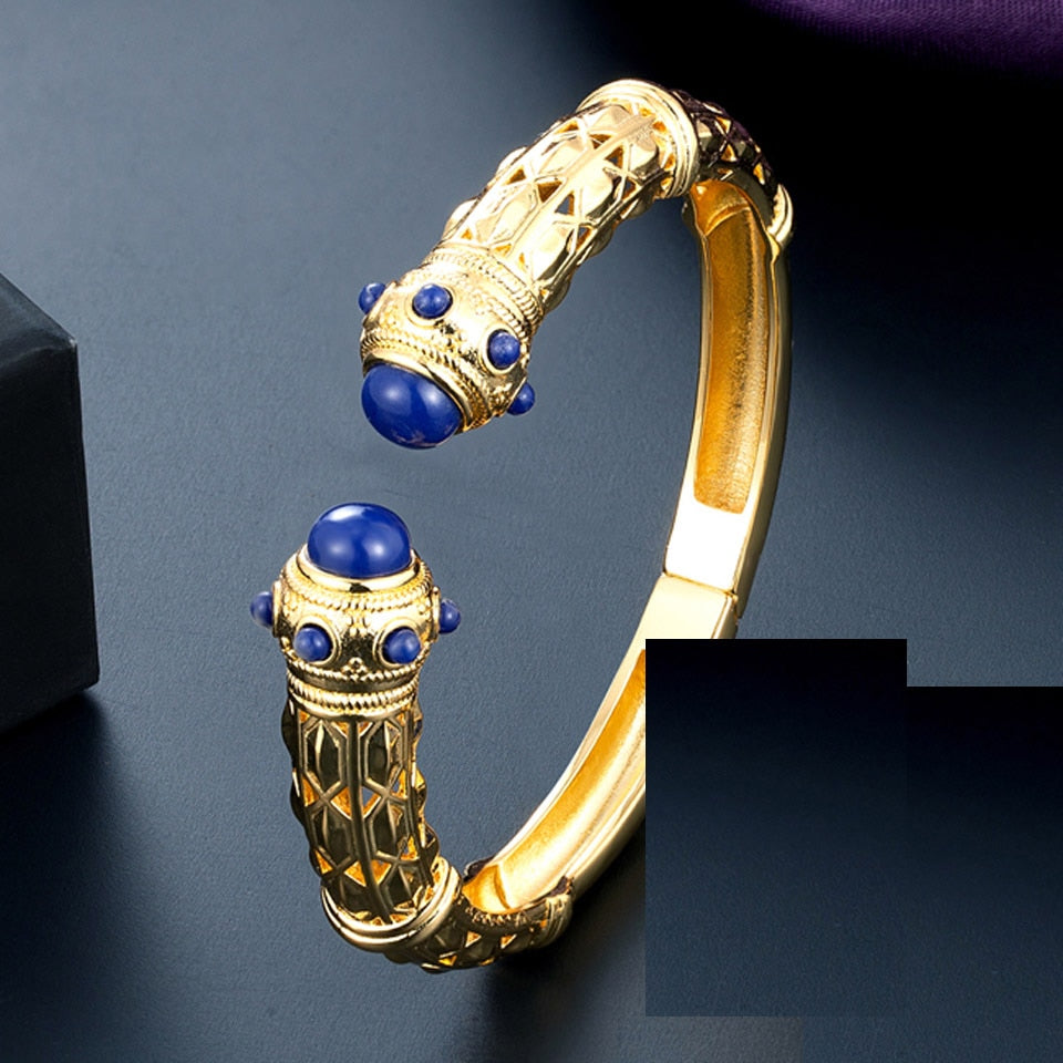 Gold Cuff Bangle