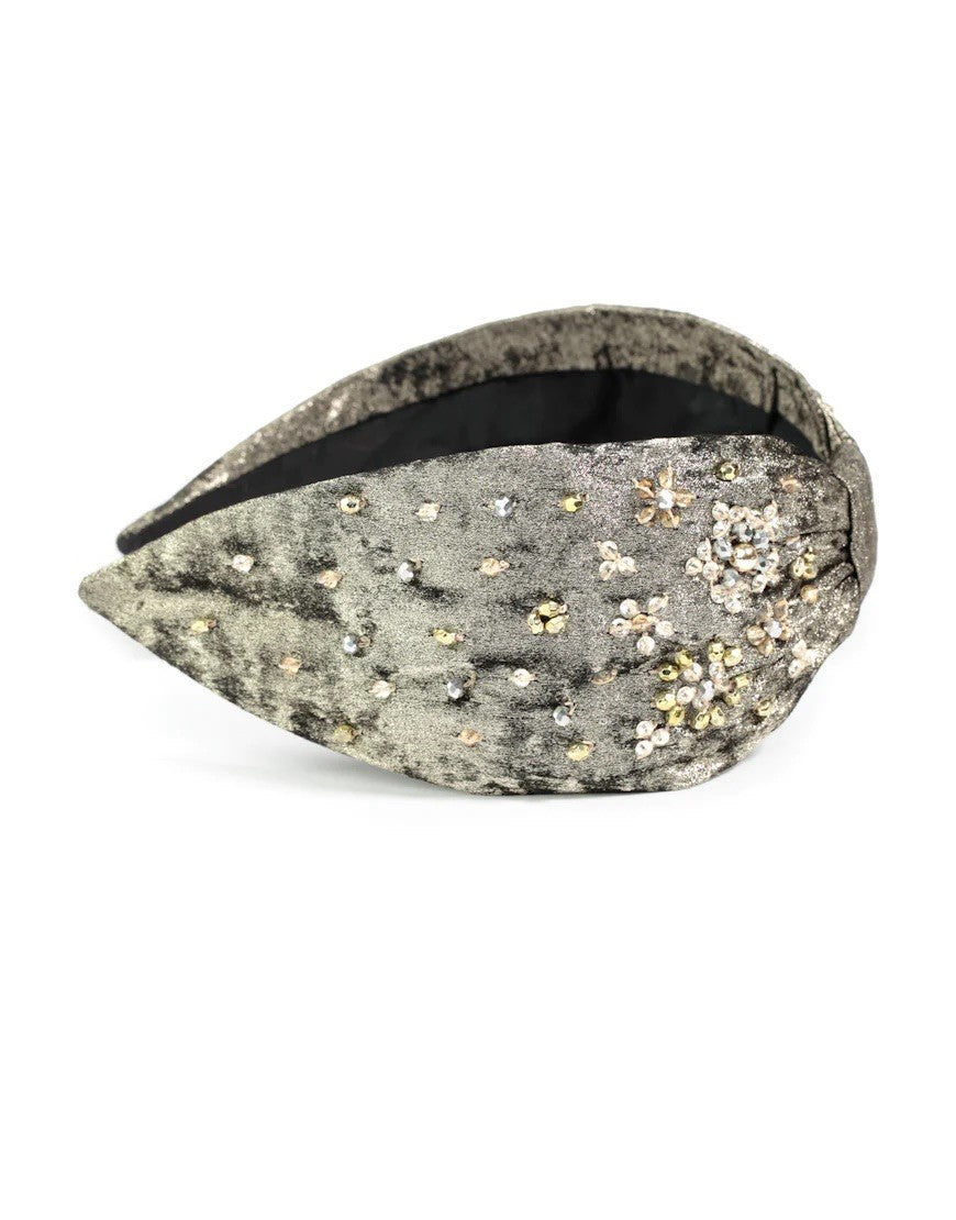 NAMJOSH Dark Foil Headband