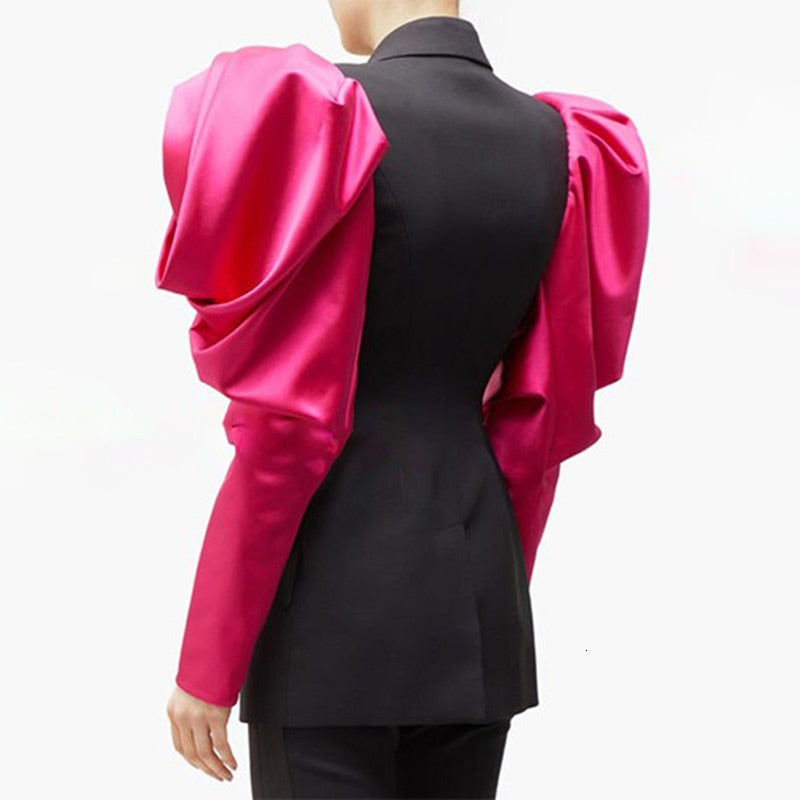 Puff Sleeve Blazer