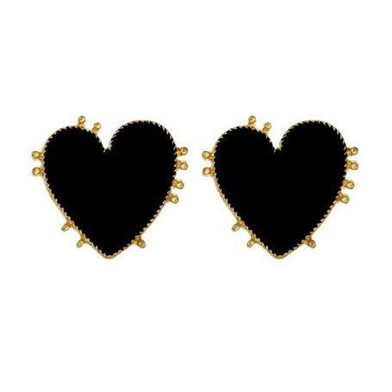 Heart Stud Earrings