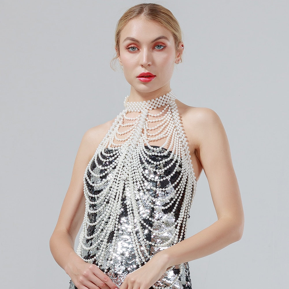 Pearl Collar Necklace