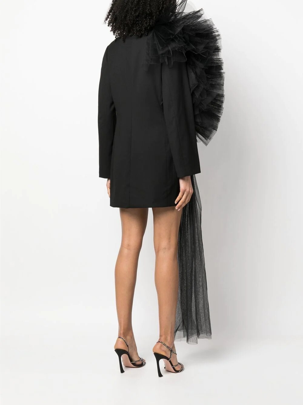 Tulle Ruffles Blazer
