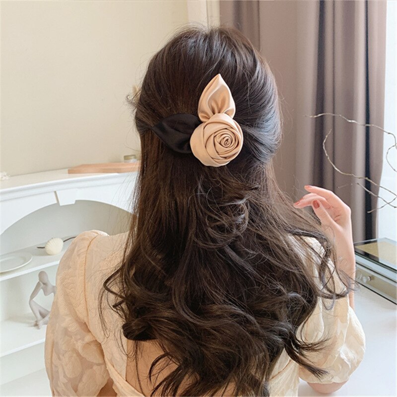 Rose Hair Clip