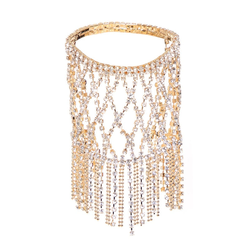 Crystal Tassel Bracelet