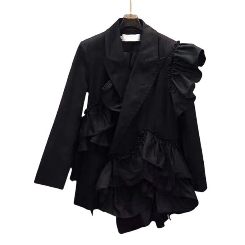 Ruffles Blazer