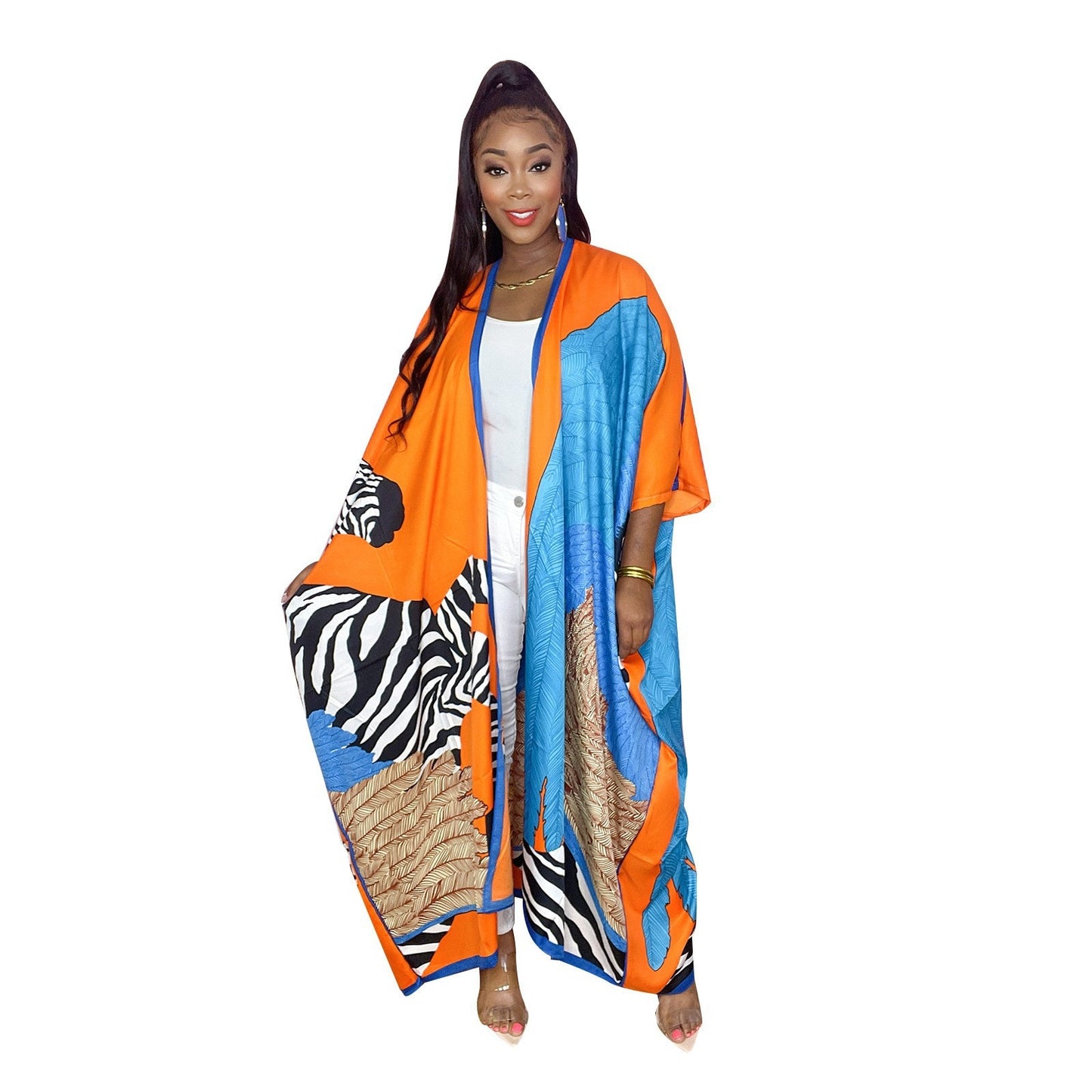 Printed Bohemian Kimono