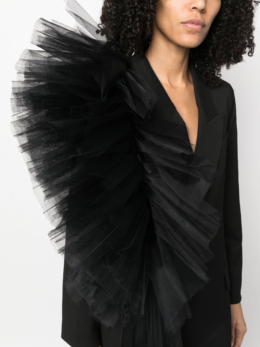 Tulle Ruffles Blazer