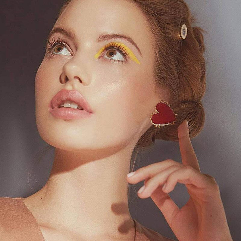 Heart Stud Earrings