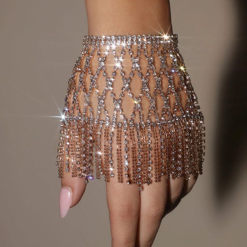 Crystal Tassel Bracelet