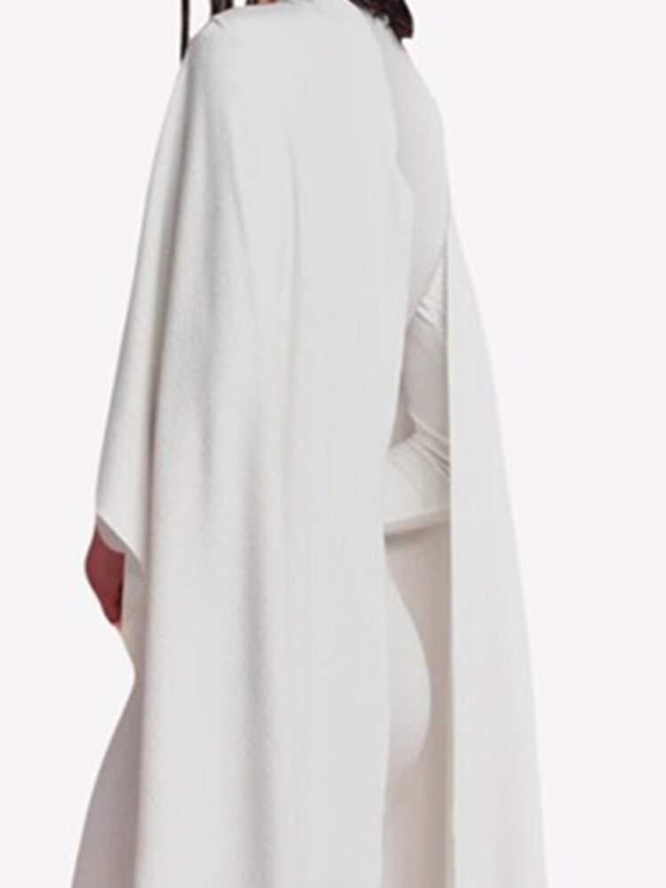 Shawl Long Sleeve Dress
