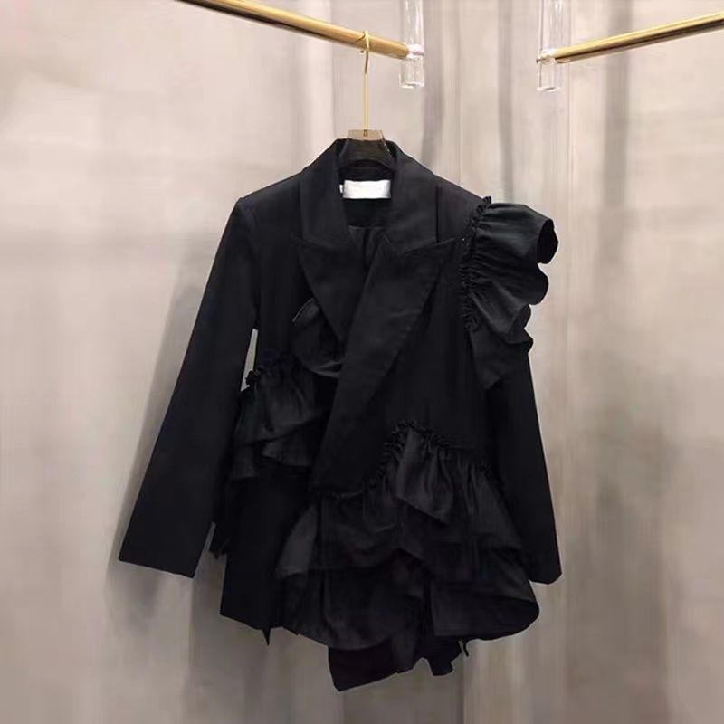 Ruffles Blazer