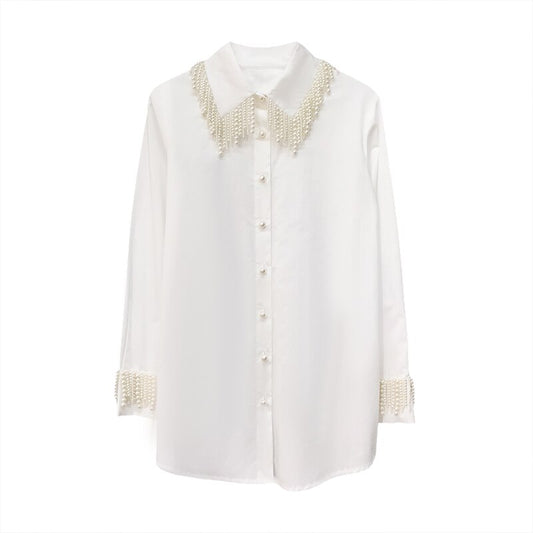 Pearl Tassel  Shirt